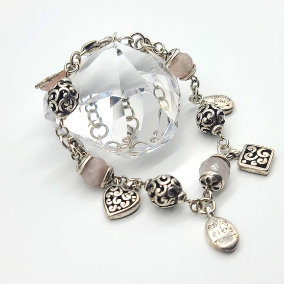 Brighton "Enjoy Every Moment" Go Red Campaign for Cancer Awareness bracelet 🩷 - Picture 2 of 11